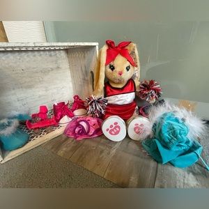 Build a bear bunny and accessories
